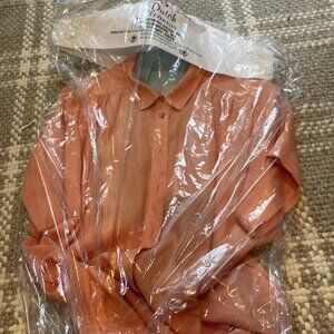 Salmon Button Up Shirt